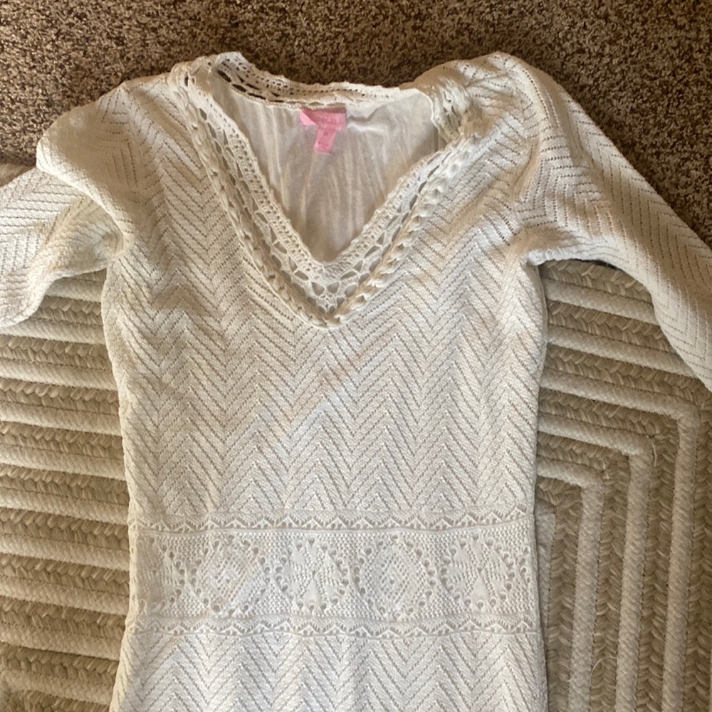 Lily Pulitzer Crochet Long Dress